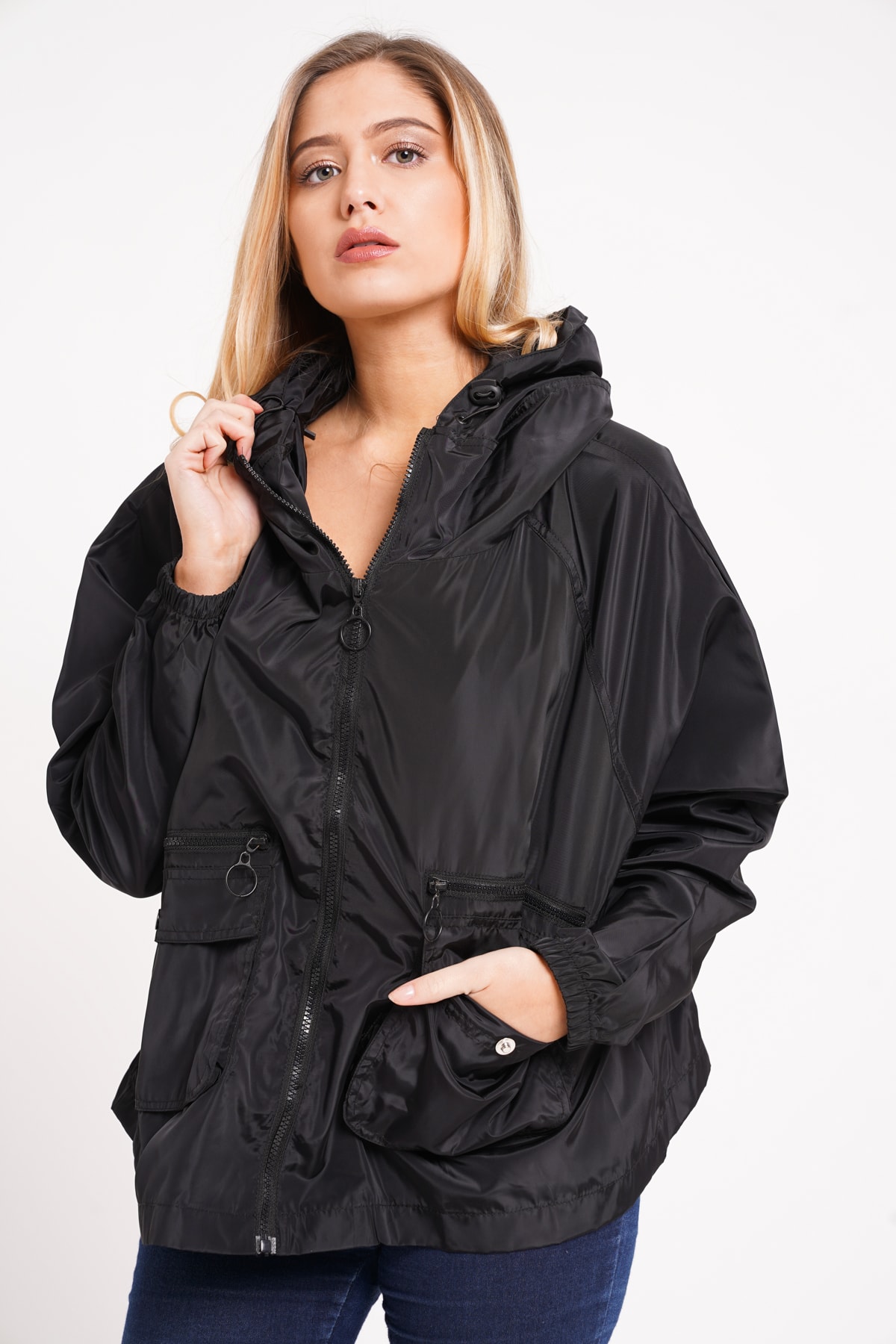 Full Zip Hooded Cagoule | Affinity Wholesale Fashion