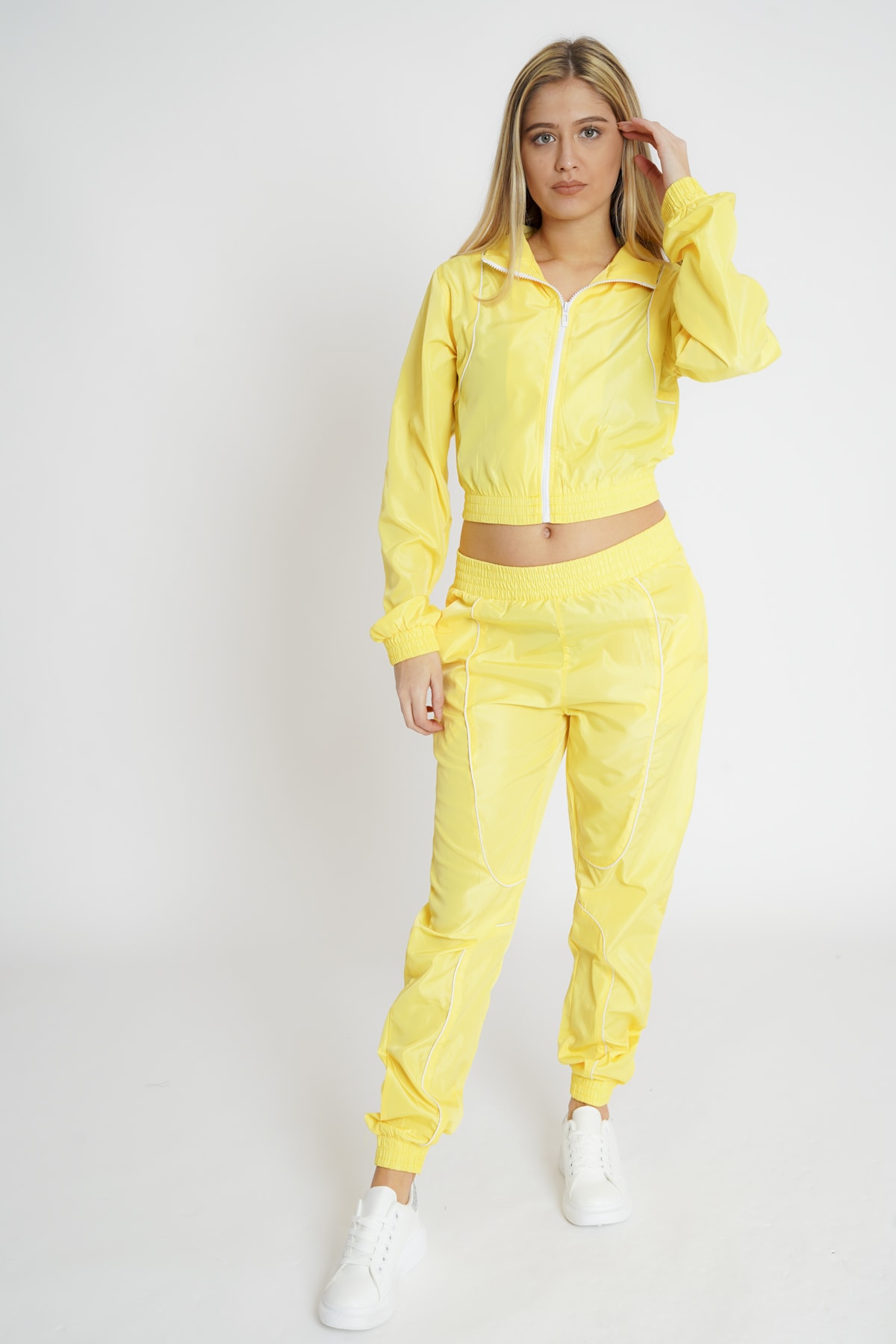 Shell Suit Tracksuit Crop Top | Affinity Wholesale Fashion